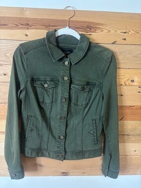 Liverpool Jeans Company Olive Green Denim Jacket
